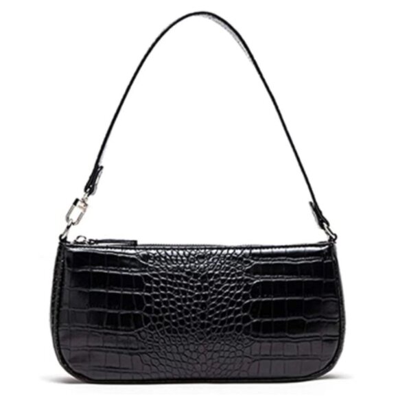 Retro Classic Clutch Croc Tote Bag Shoulder - Picture 5 of 6
